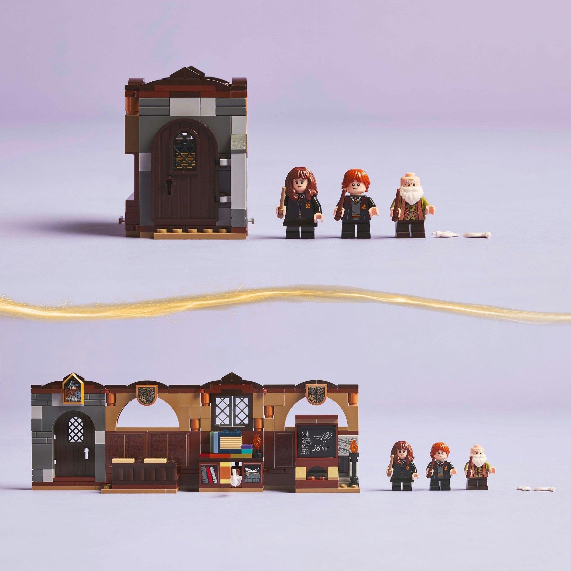 Lego 76442 harry potter kasteel zwijnstein: toverspreukenles
