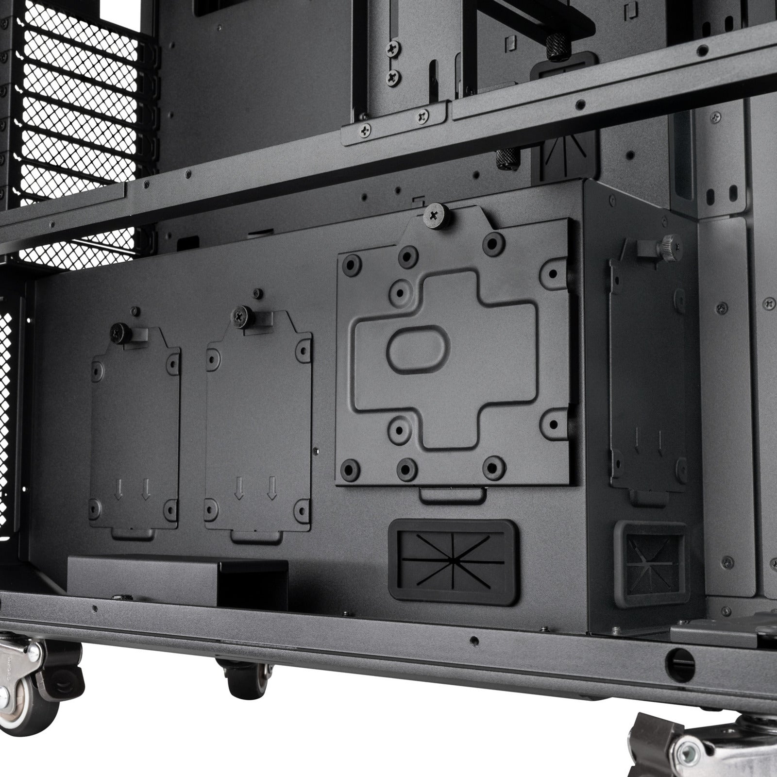 Silverstone alta t1 big tower behuizing (zwart | 2x usb-a | 2x usb-c)