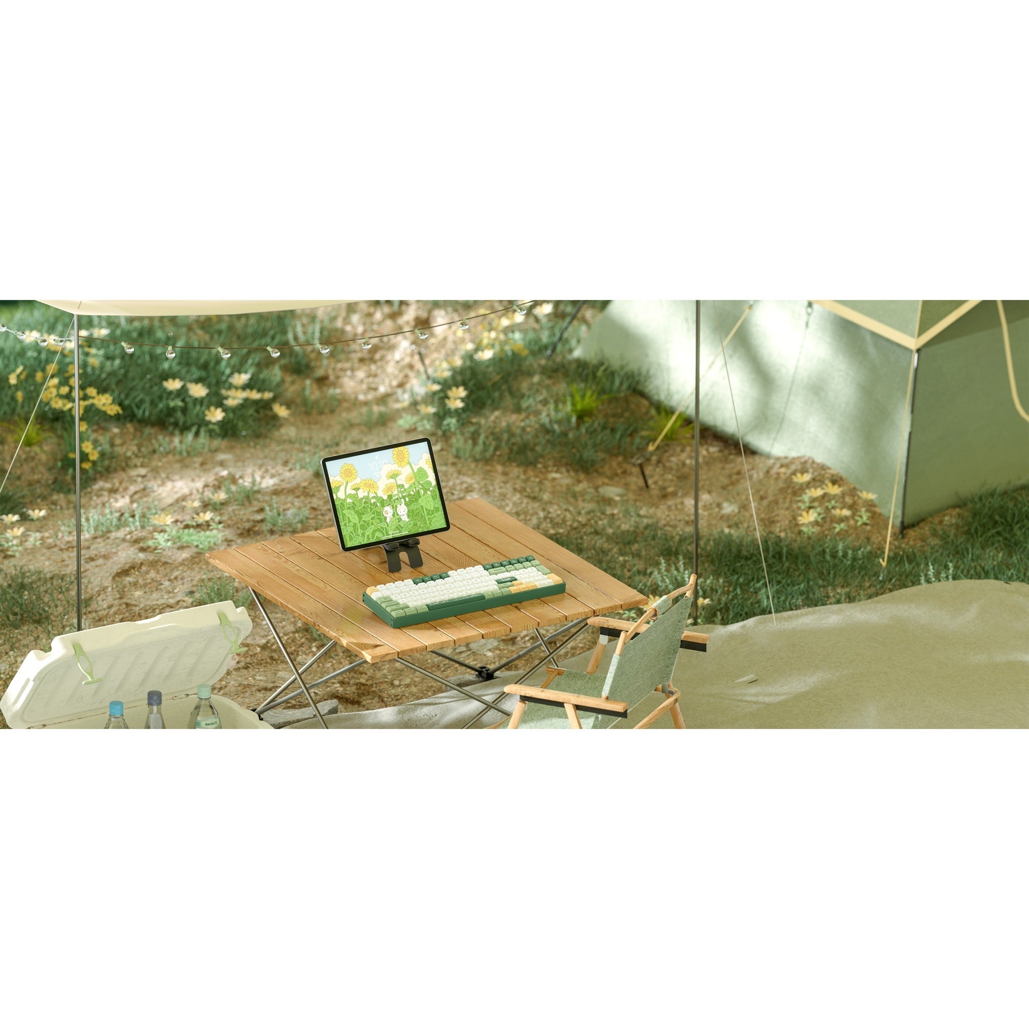 Iqunix F97 Camping Draadloos Mechanisch Toetsenbord
