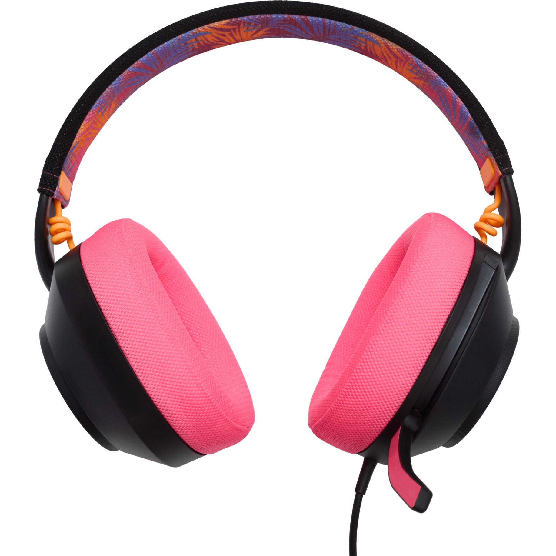 Powera lucidsound ls10 bedrade gamingheadset - middernachtelijke branding over-ear gaming headset (zwart roze, playstation 5, playstation 4, xbox series x|s, xbox one, pc, mobiel)