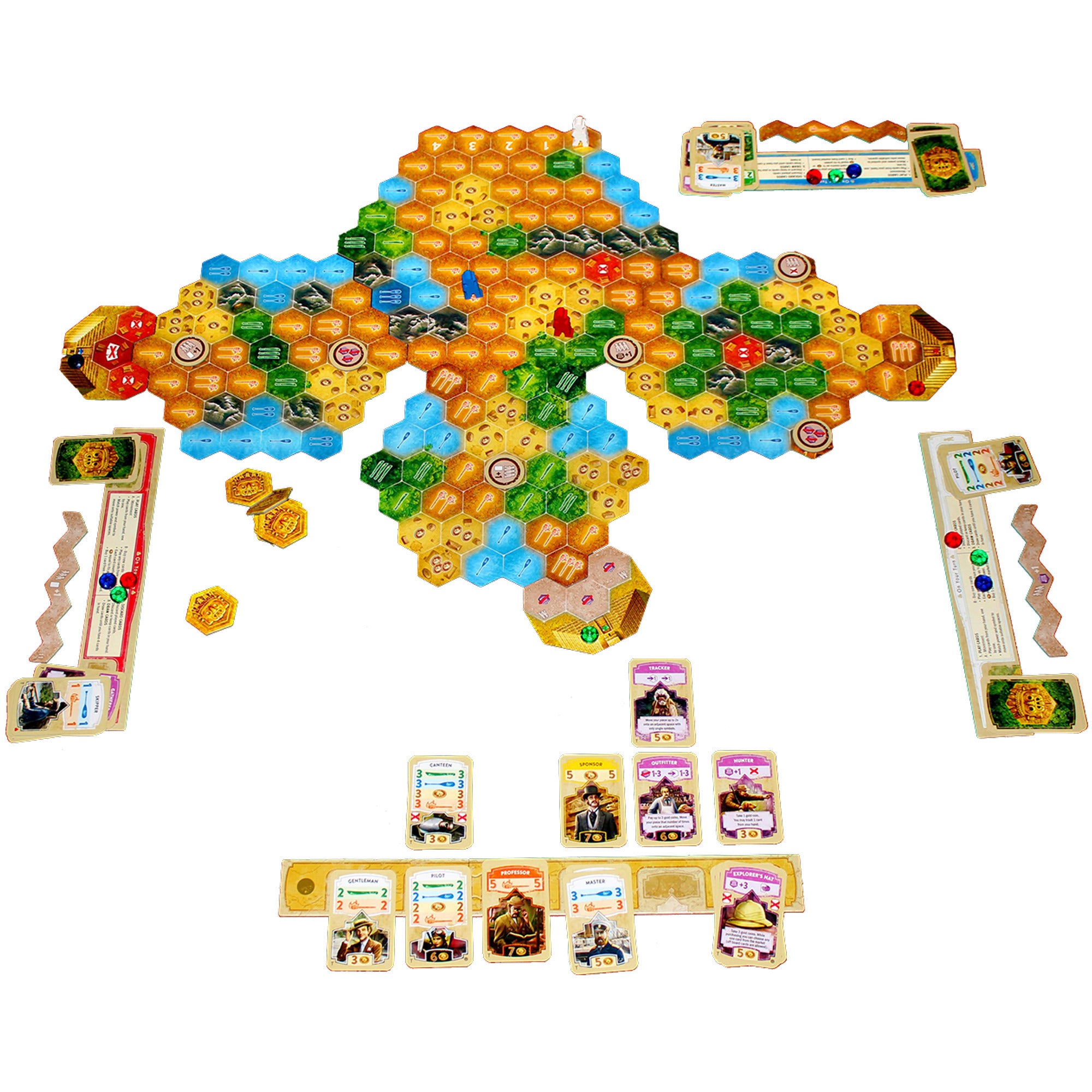 999games 999 games de zoektocht naar el dorado: de gouden tempels bordspel (nederlands, 2 - 4 spelers, 60 minuten, vanaf 10 jaar)