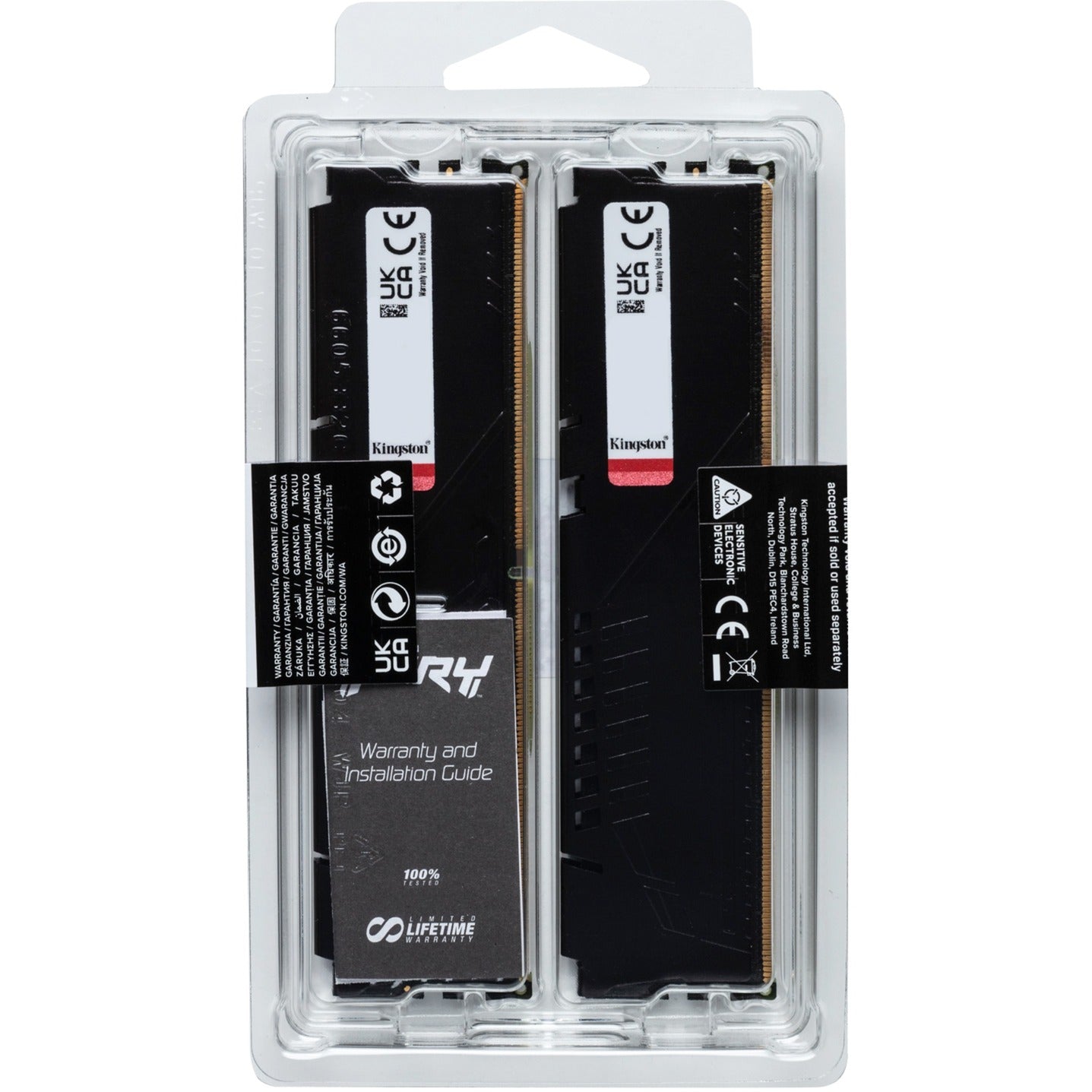 Kingston fury beast 32 gb ddr5-5600 (2x 16 gb) werkgeheugen (zwart, kf556c36bbek2-32, xmp 3.0, expo)