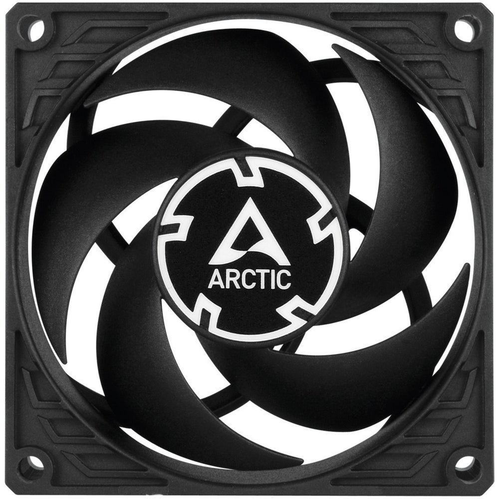 Arctic p8 pwm pst case fan (zwart, 80 x 80 x 25 mm)