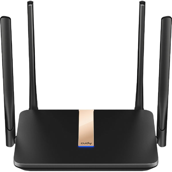 Cudy ac1200 wi-fi mesh 4g lte cat4 mesh router (zwart, mesh, app, nano sim-slot)
