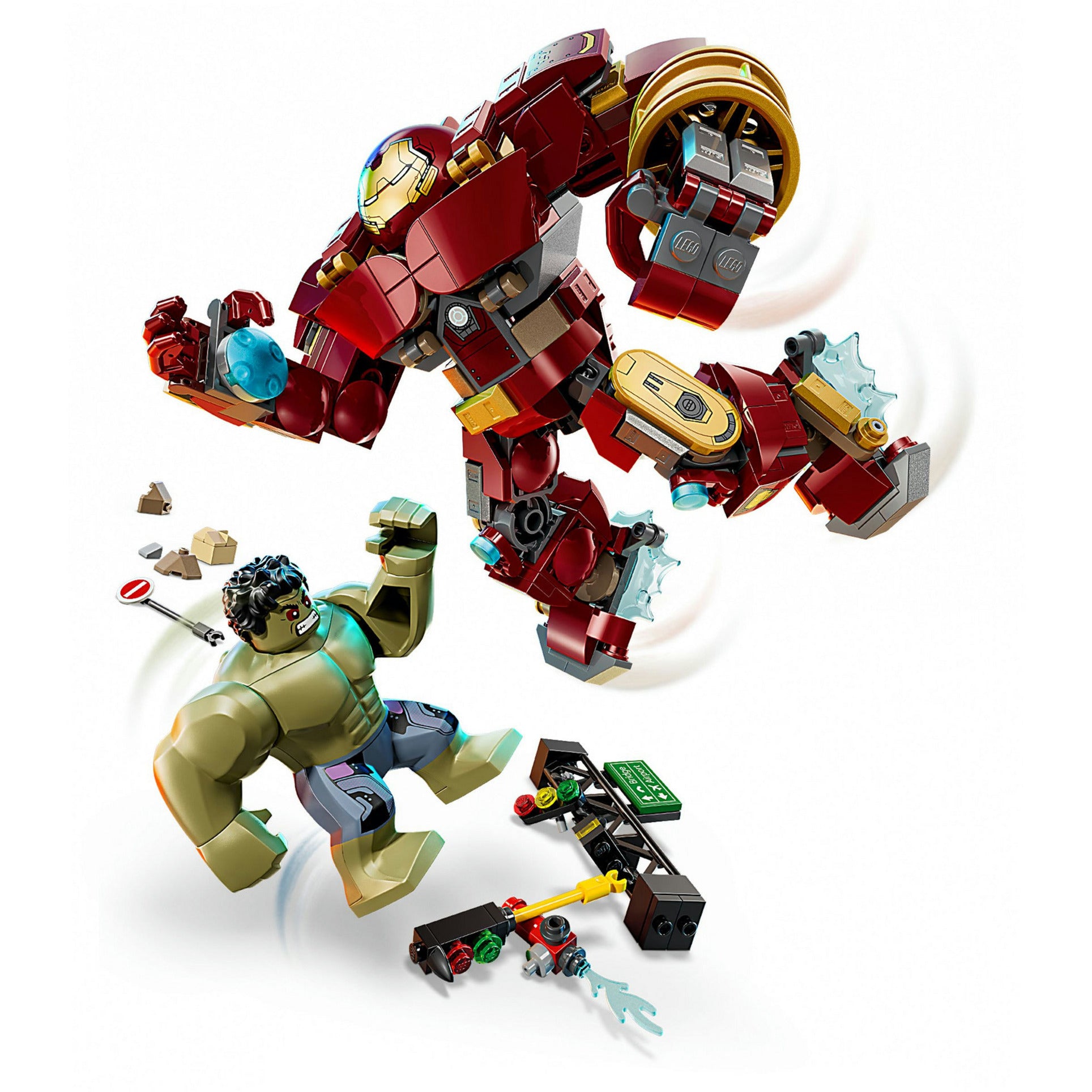 Lego marvel super heroes - ultieme strijd: hulkbuster vs. hulk constructiespeelgoed (76343)
