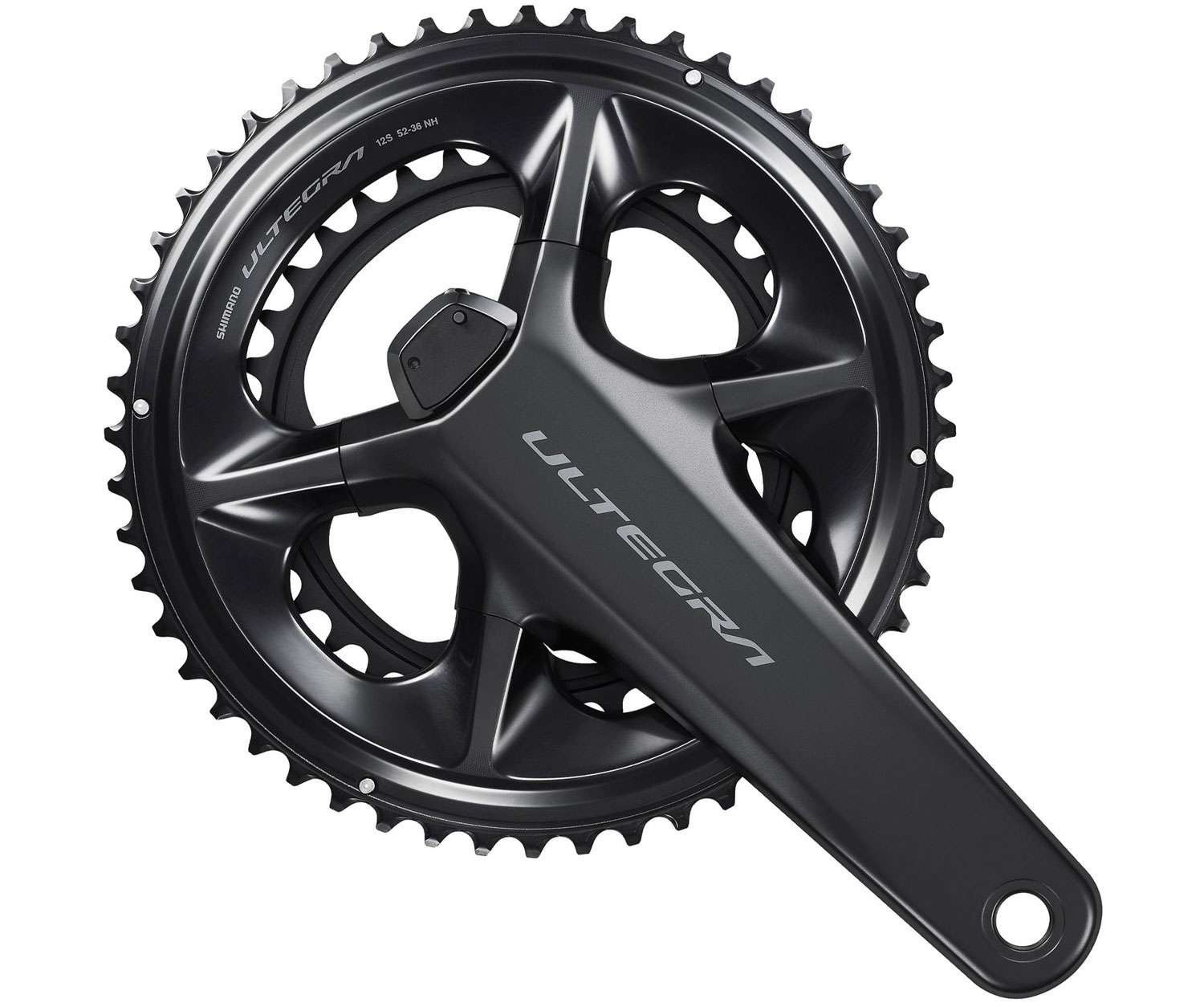 Shimano ultegra fc-r8100-p 12-speed power meter crank 52 36