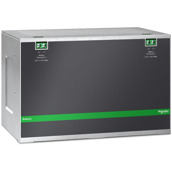 Apc xb005xpdr extern batterij pakket, din-rail montage (grijs)