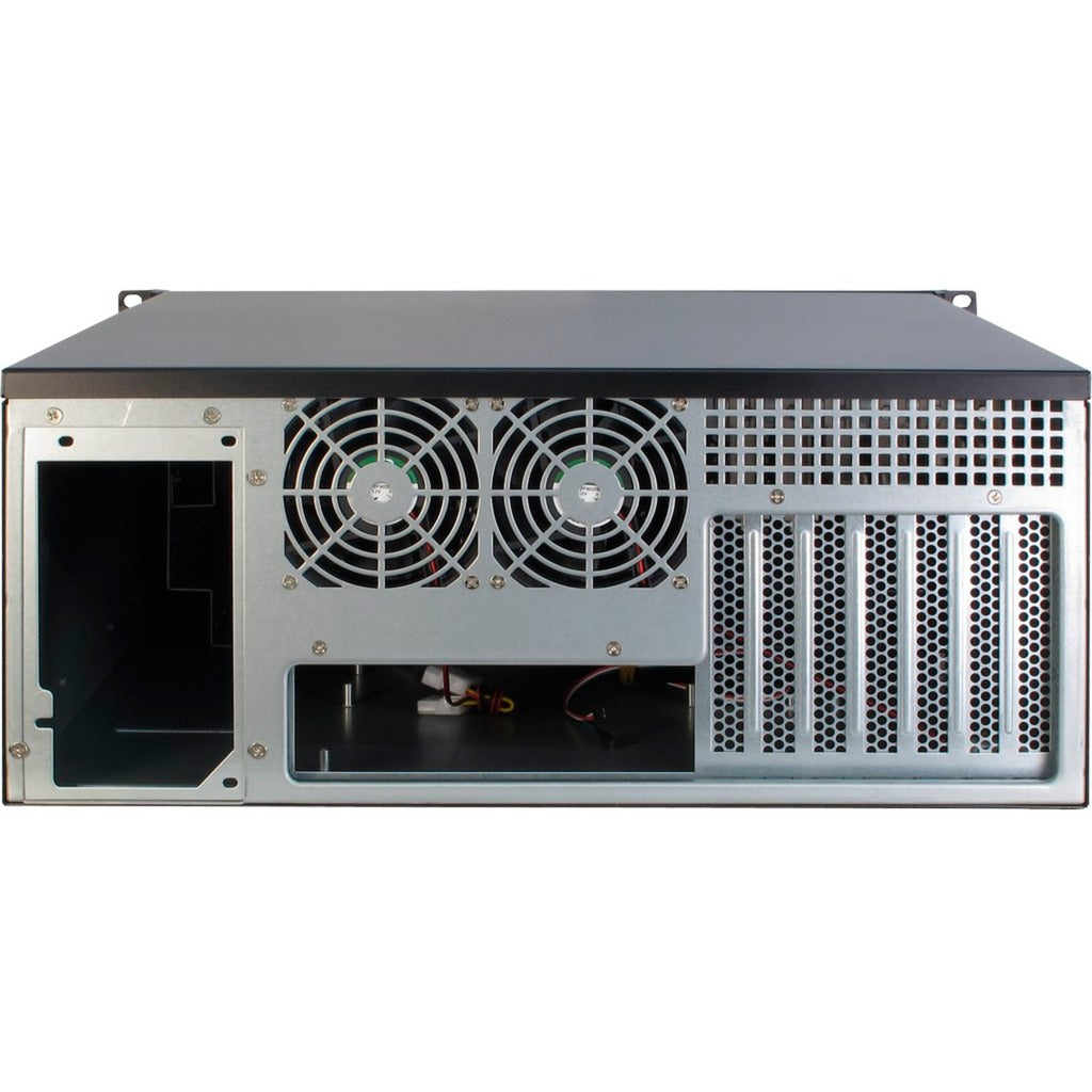 Inter-Tech 4U-4098-S Rackmount Case (Black | 2x USB-A)