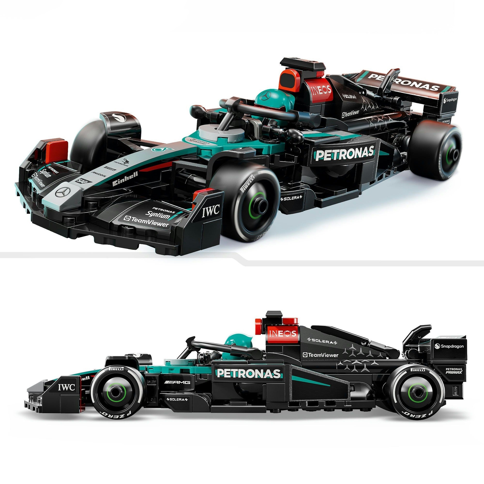 Lego speed champions 77244 mercedes-amg f1 w15 racewagen