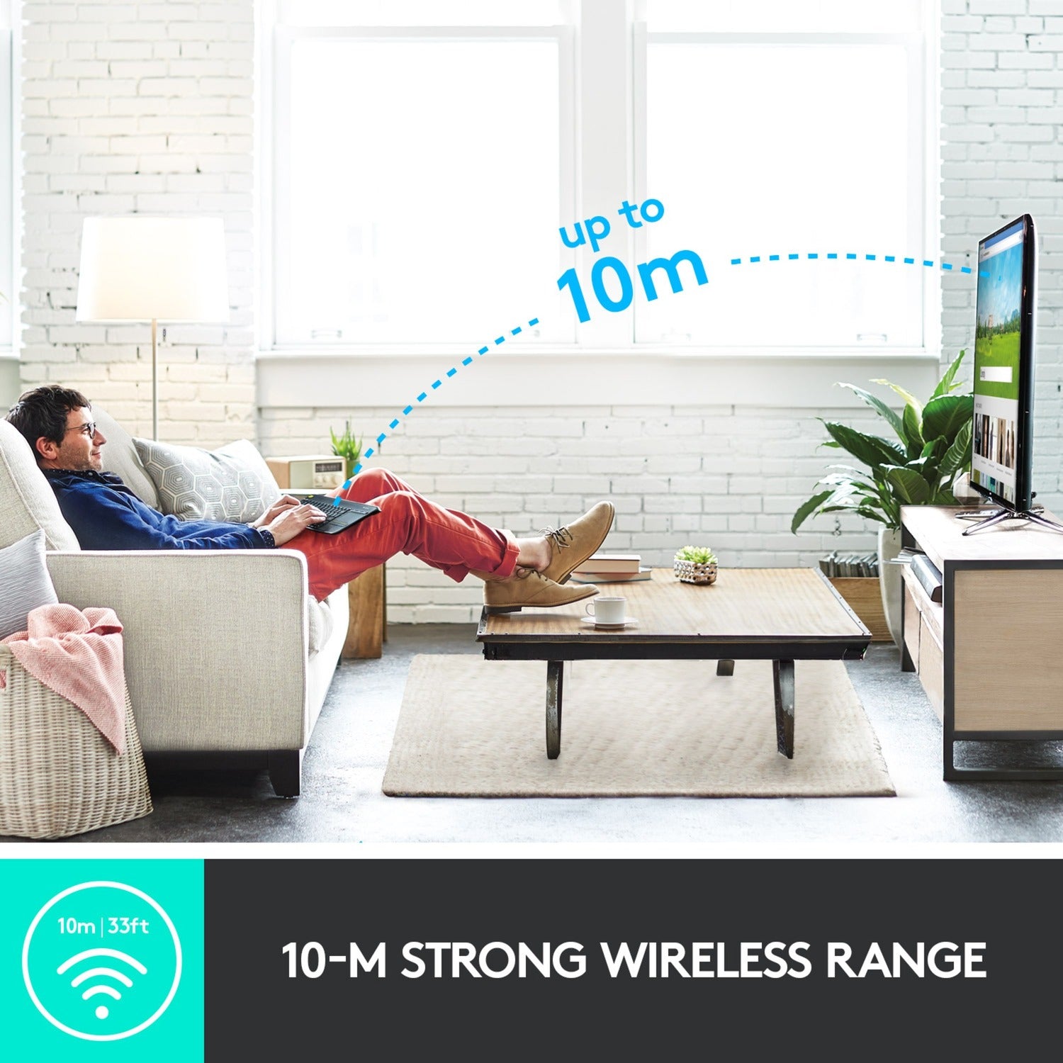 Logitech Draadloos Touch-toetsenbord K400 Plus