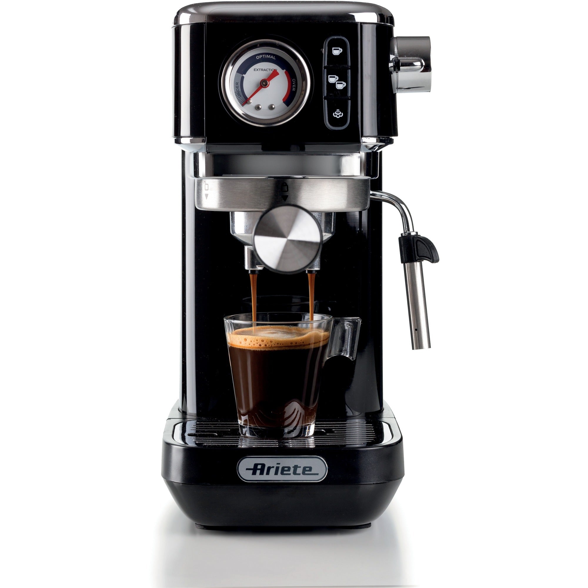 Ariete moderna espresso slim 1381 12 espressomachine (zwart)