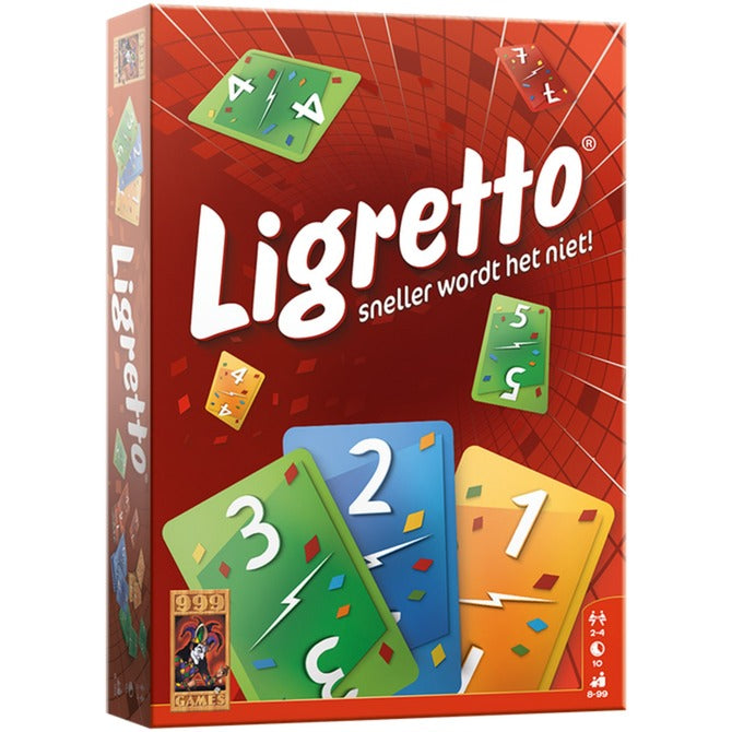 999games 999 games ligretto rood kaartspel