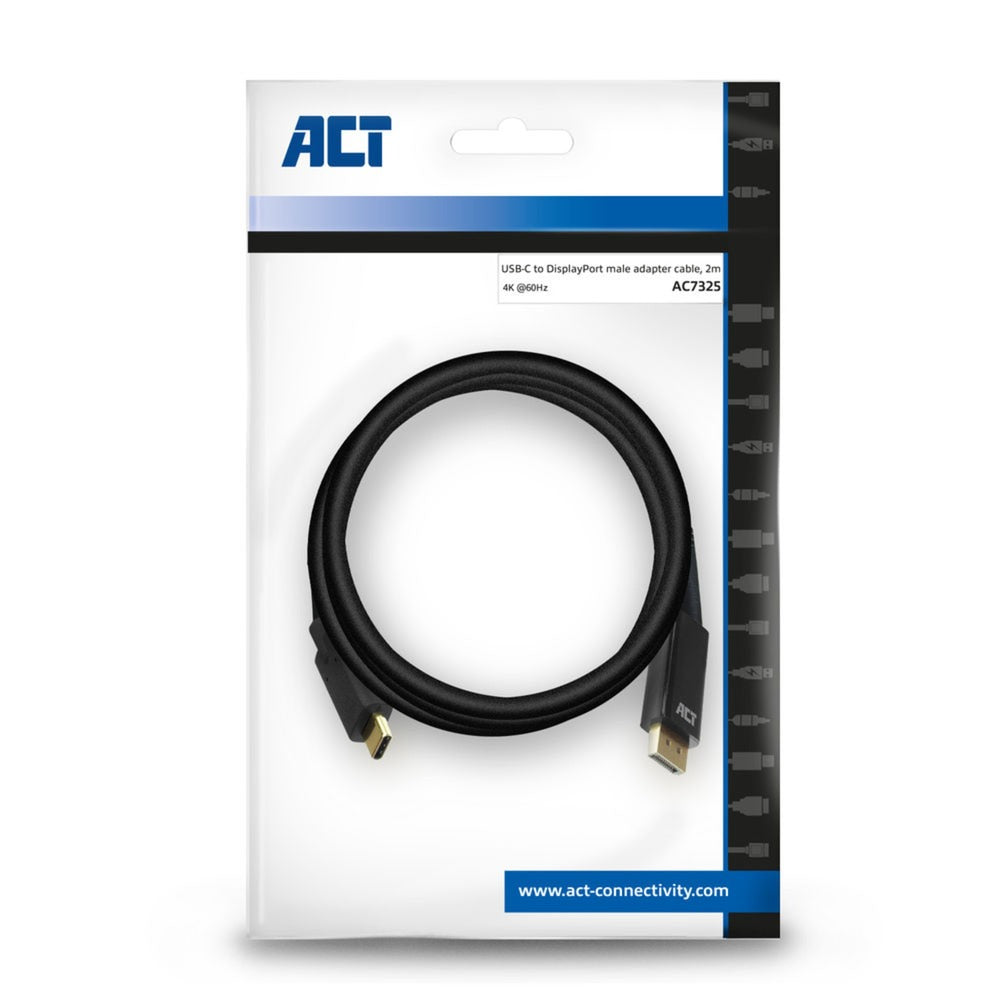 ACT Connectiviteit Connectiviteit USB-C naar DisplayPort kabel