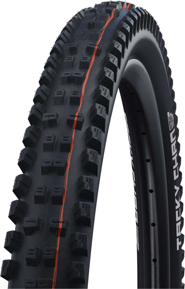 Schwalbe tacky chan evo super ground 29x2.40 addix soft e-50 folding tire