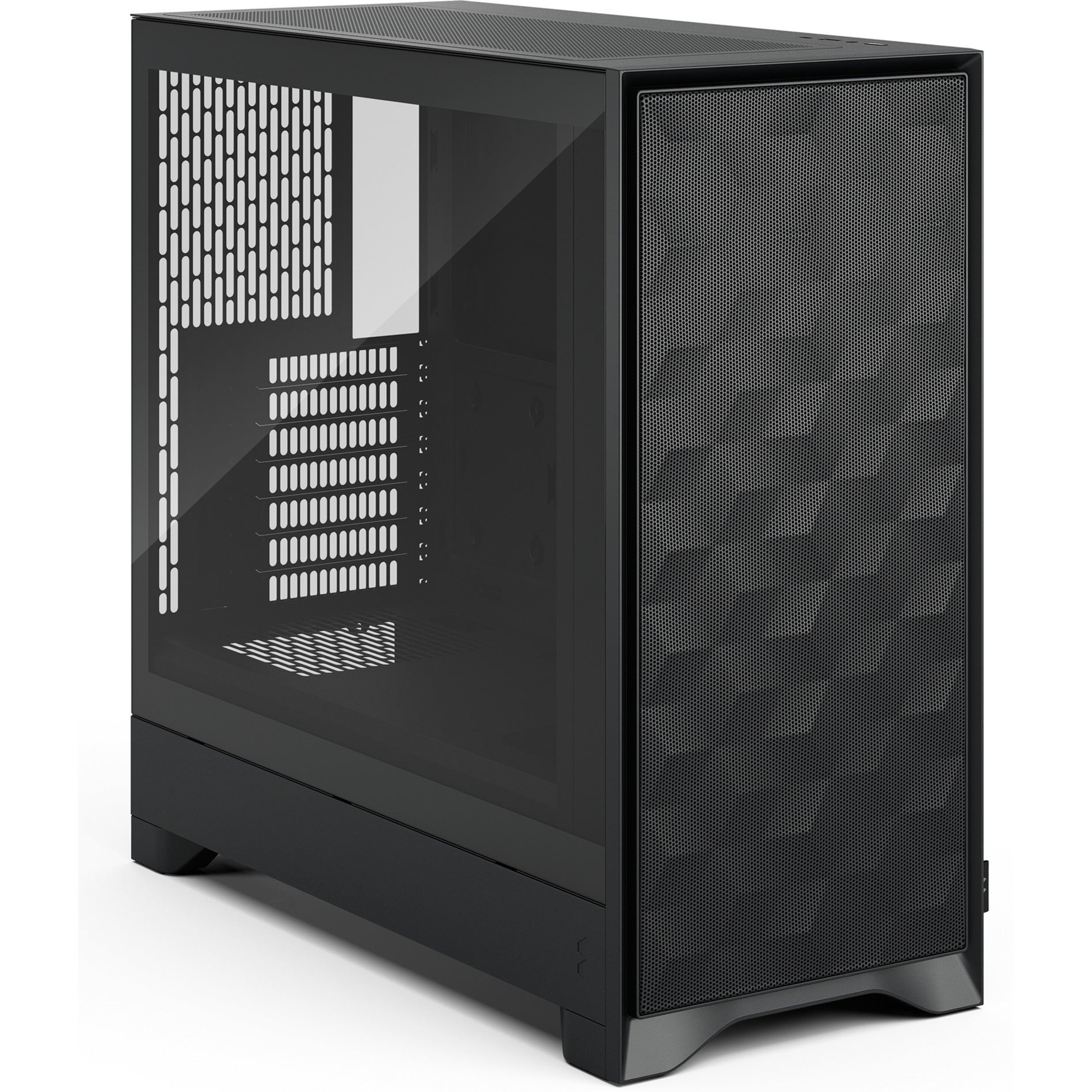 Fractal design pop 2 air midi tower behuizing (zwart | 1x usb-a | 1x usb-c | tempered glass)