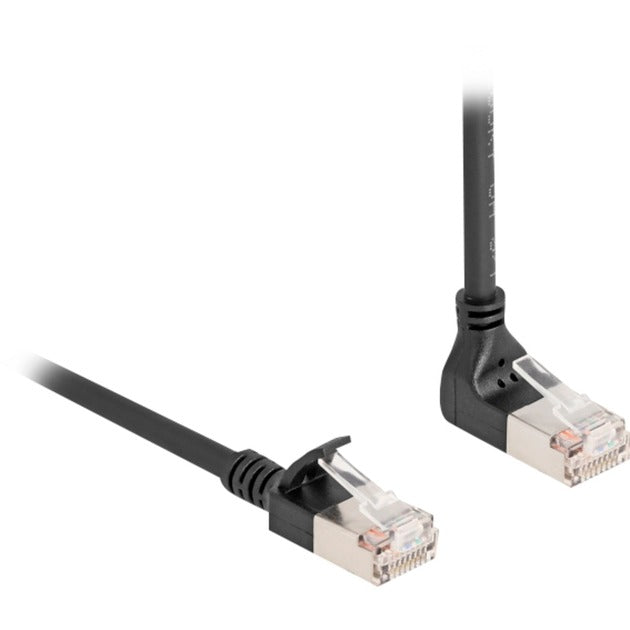 DeLOCK DeLOCK RJ45 Netwerkkabel Cat.6A S FTP Slim 90° omhoog a