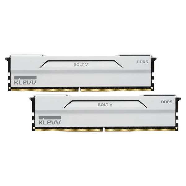Klevv 32 gb ddr5-6000 (2x 16 gb) kit werkgeheugen (wit, kd5agu880-60a300i, bolt v, xmp 3.0, expo)