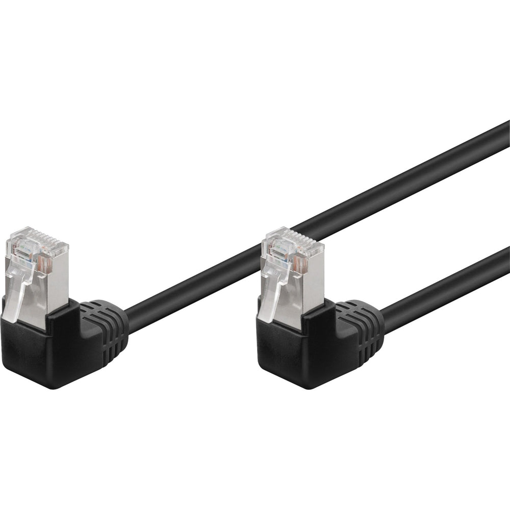Goobay Goobay Patchkabel Cat 5e 2x90°F UTP 3m