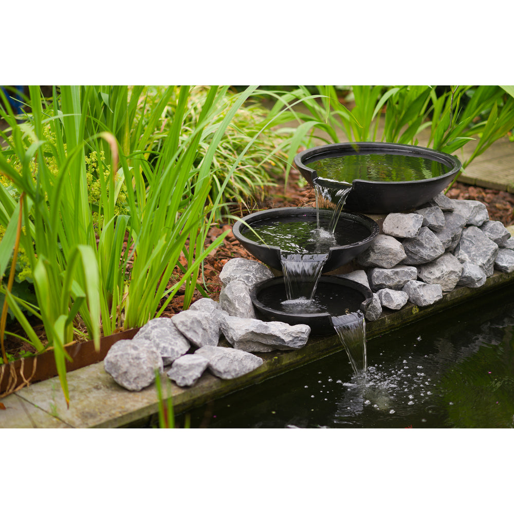 Ubbink - acqua arte nova scotia 2 waterornament (zwart, met pomp 1600 l h)