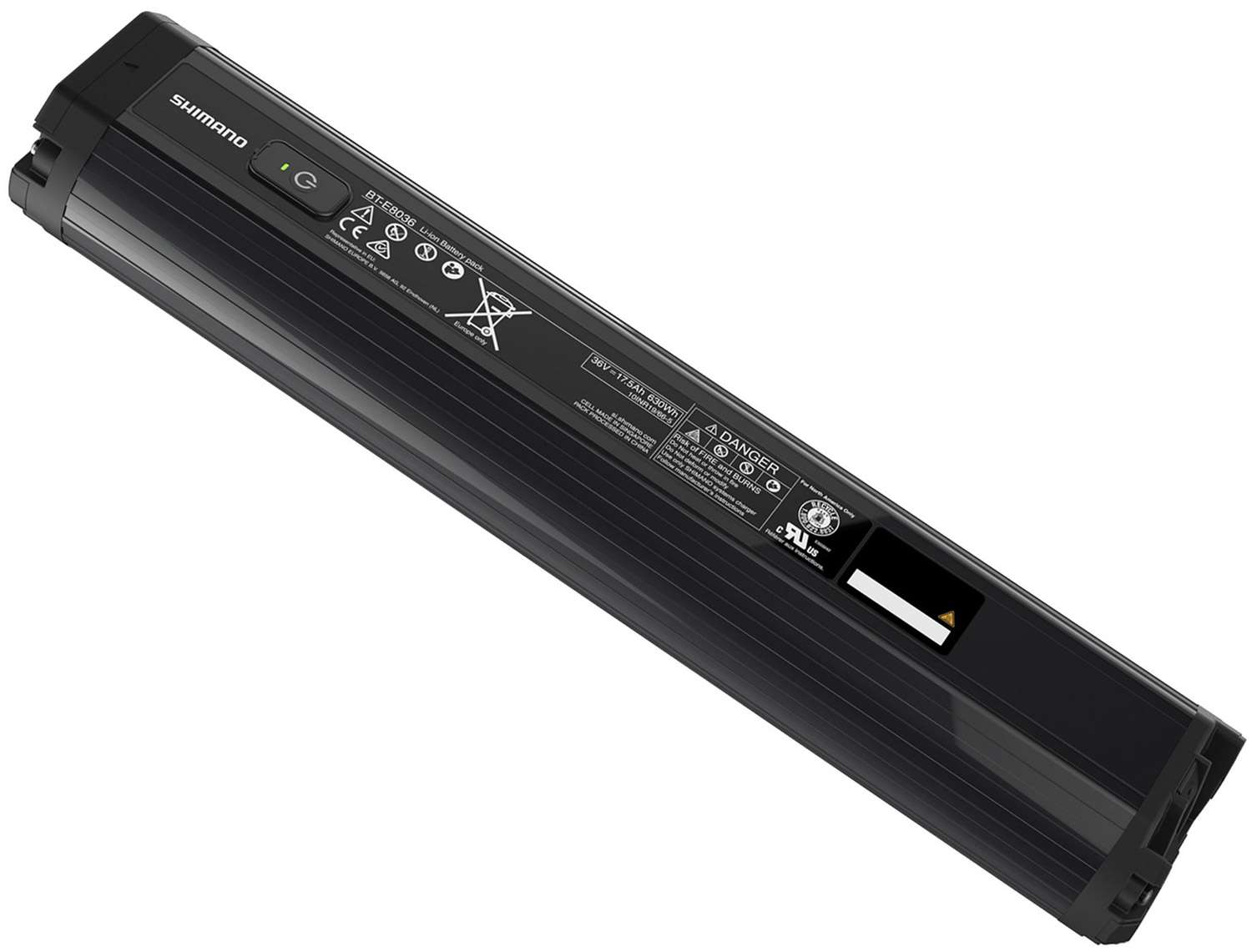 Shimano steps bt-e8036 630wh battery integrated