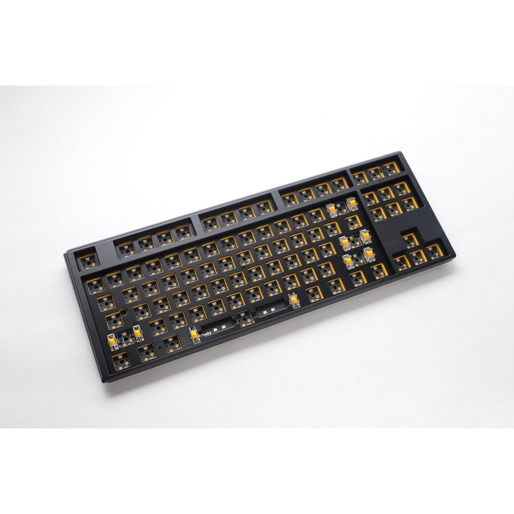 Ducky one 3 tkl ansi layout barebone rgb mechanisch toetsenbord (zwart, us lay-out (qwerty), 80% (tkl), rgb leds, hot swap, barebone)