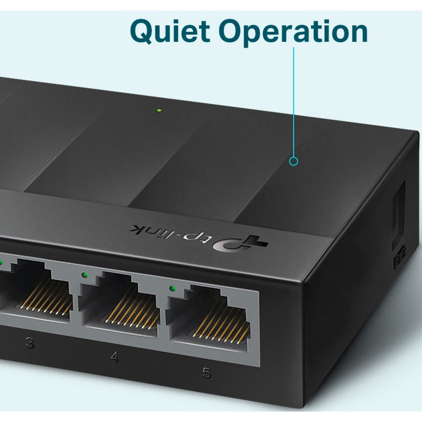 Tp-link ls1005g switch (zwart, unmanaged)