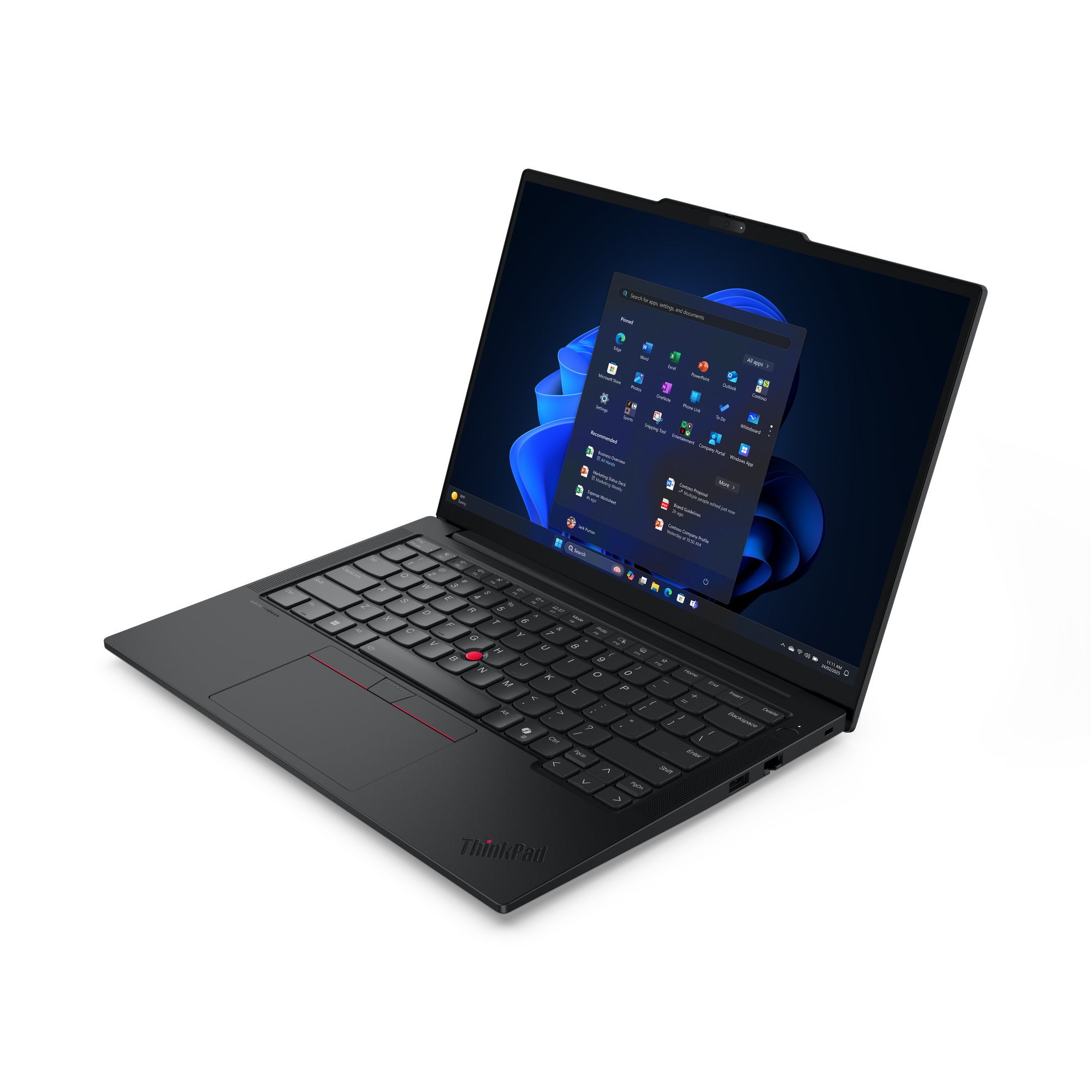 Lenovo thinkpad e14 gen 7 amd (21t0006pmh) 14 laptop (zwart | ryzen 5 220 | radeon 740m | 16 gb | 512 gb ssd)