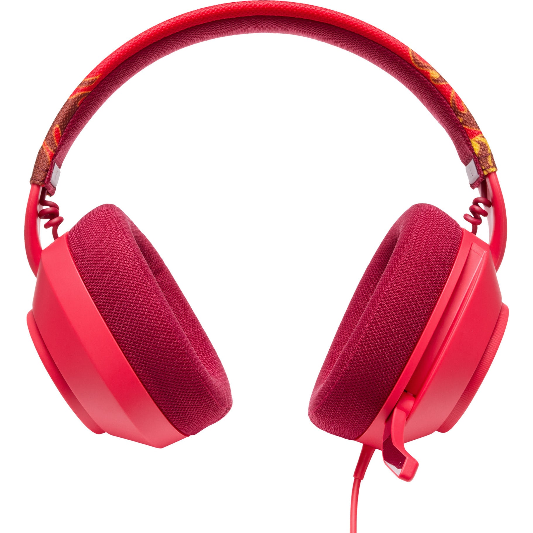 Powera lucidsound ls10x gen 2 bedrade gamingheadset voor xbox series x|s - rood vuur over-ear gaming headset (rood geel, xbox series x|s, xbox one, pc)