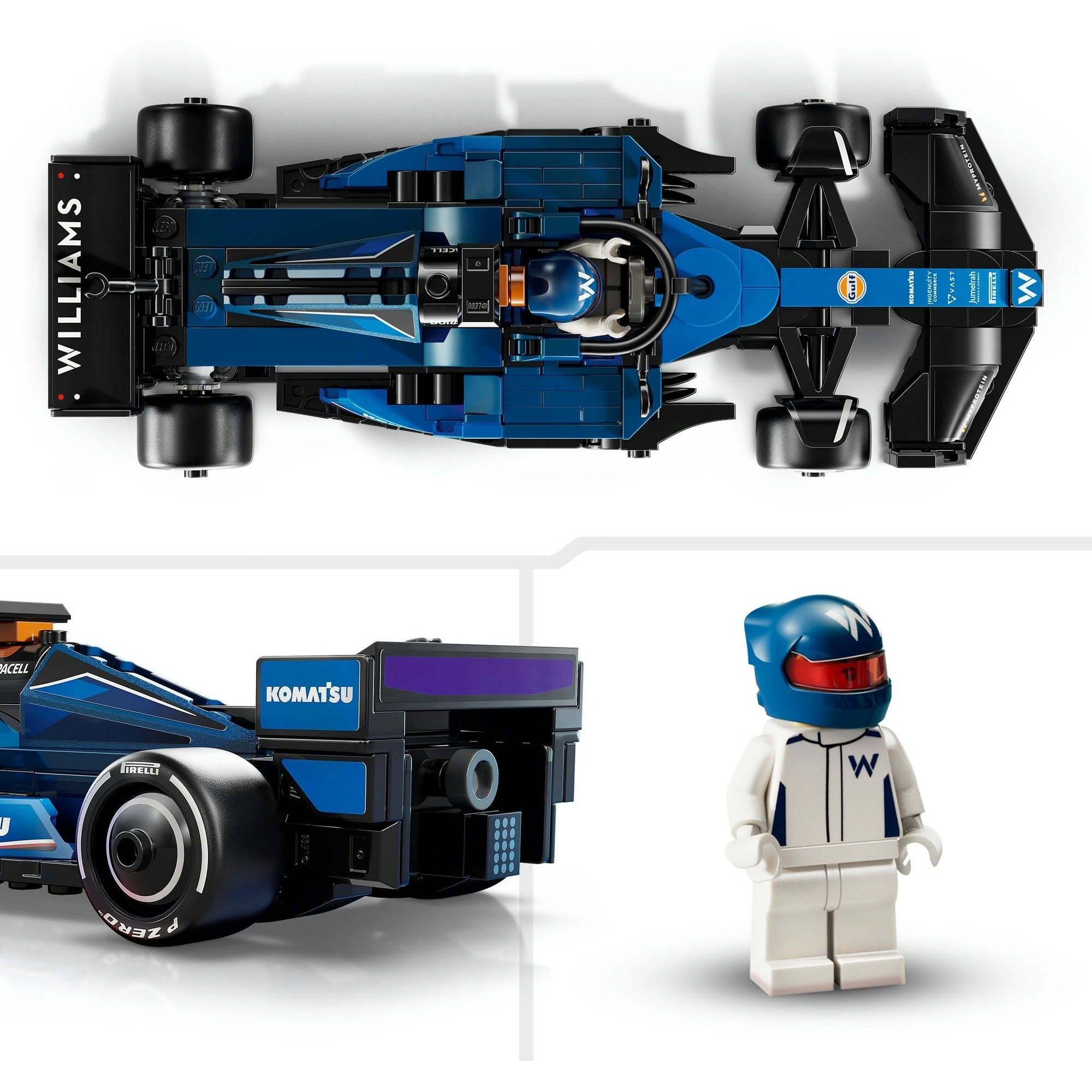 Lego speedkampioenen 77249 williams racing fw46 f1 racewagen