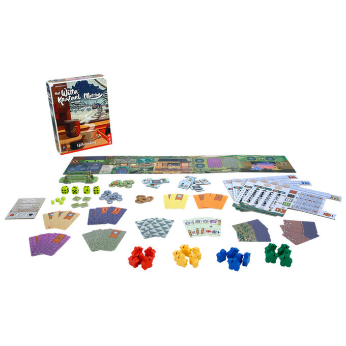 999games 999 games het witte kasteel van himeji: matcha uitbreiding bordspel (uitbreiding, nederlands, 1 - 4 spelers, 80 minuten, vanaf 12 jaar)