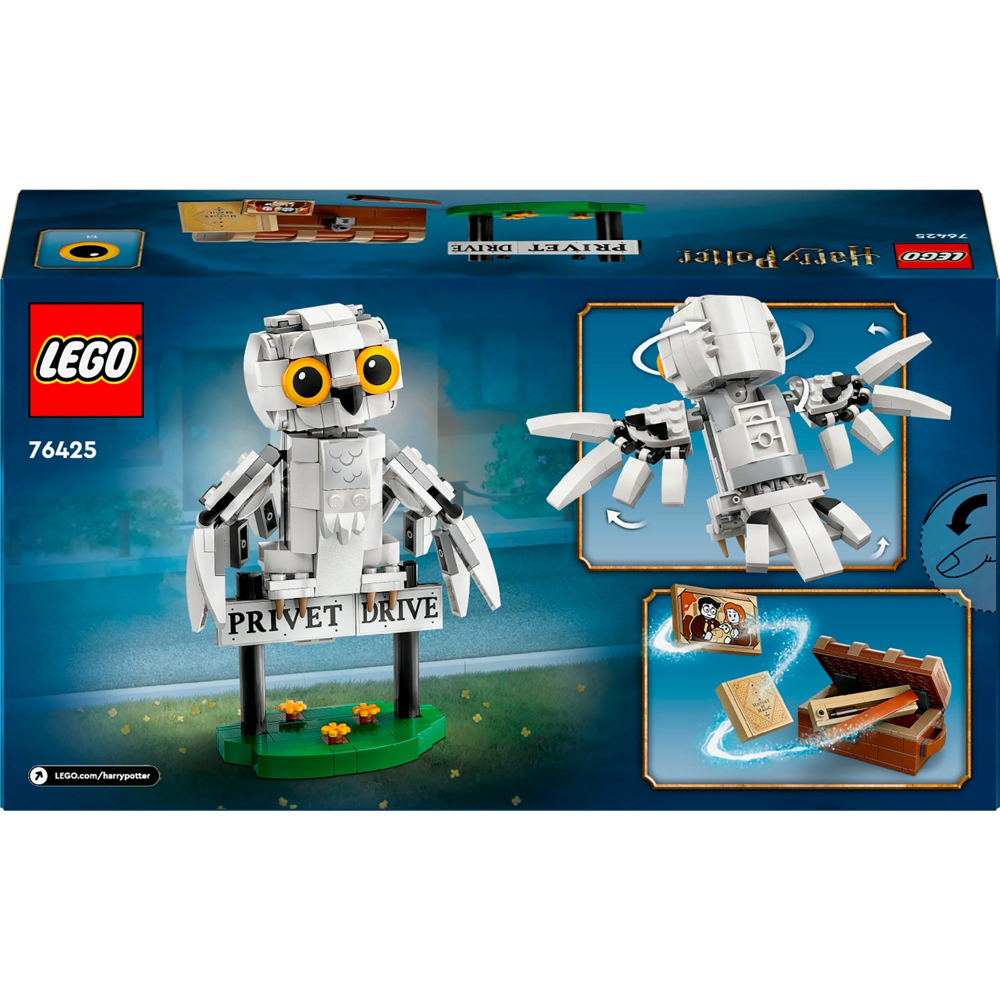 Lego harry potter hedwig™ bij ligusterlaan 4 - 76425