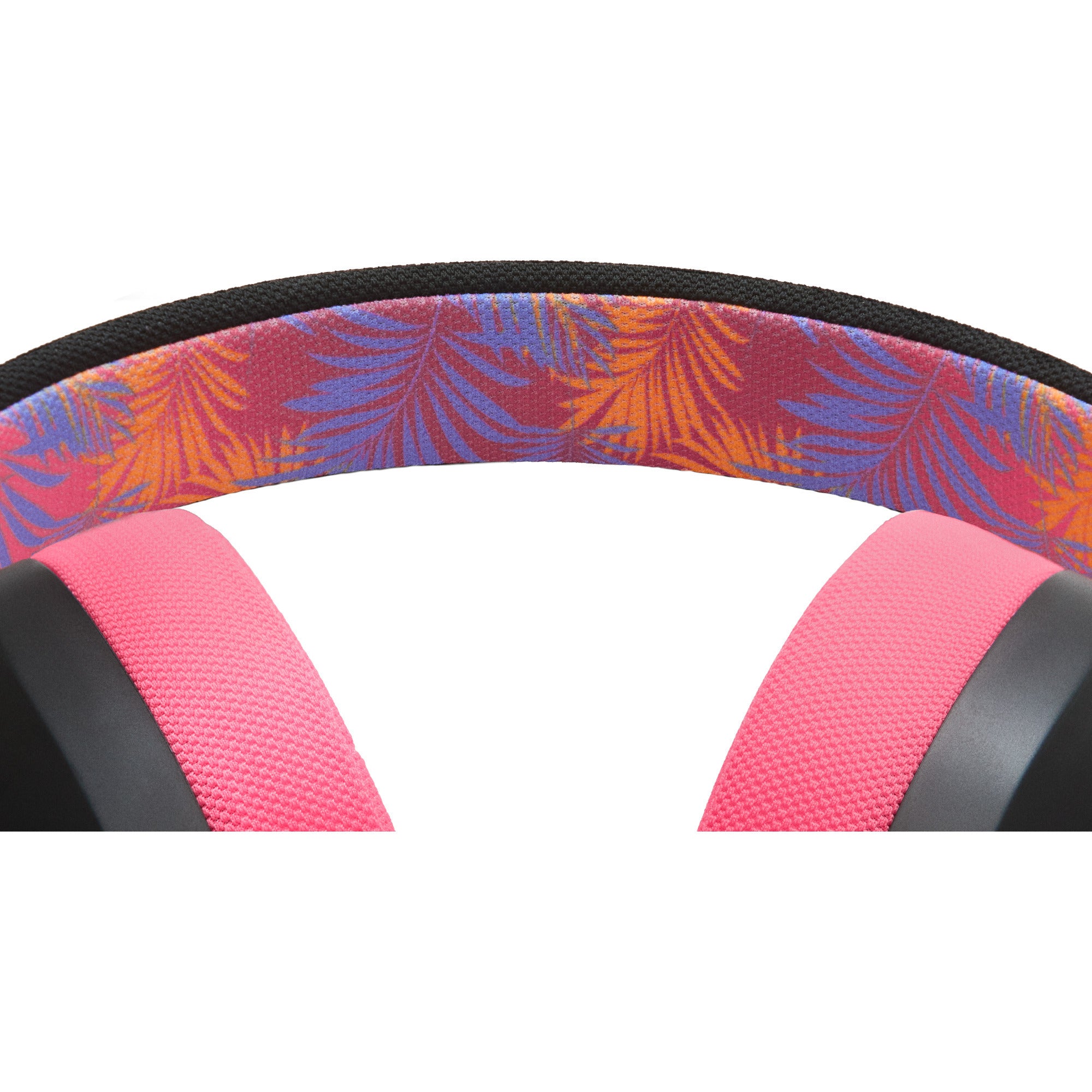 Powera lucidsound ls10 bedrade gamingheadset - middernachtelijke branding over-ear gaming headset (zwart roze, playstation 5, playstation 4, xbox series x|s, xbox one, pc, mobiel)