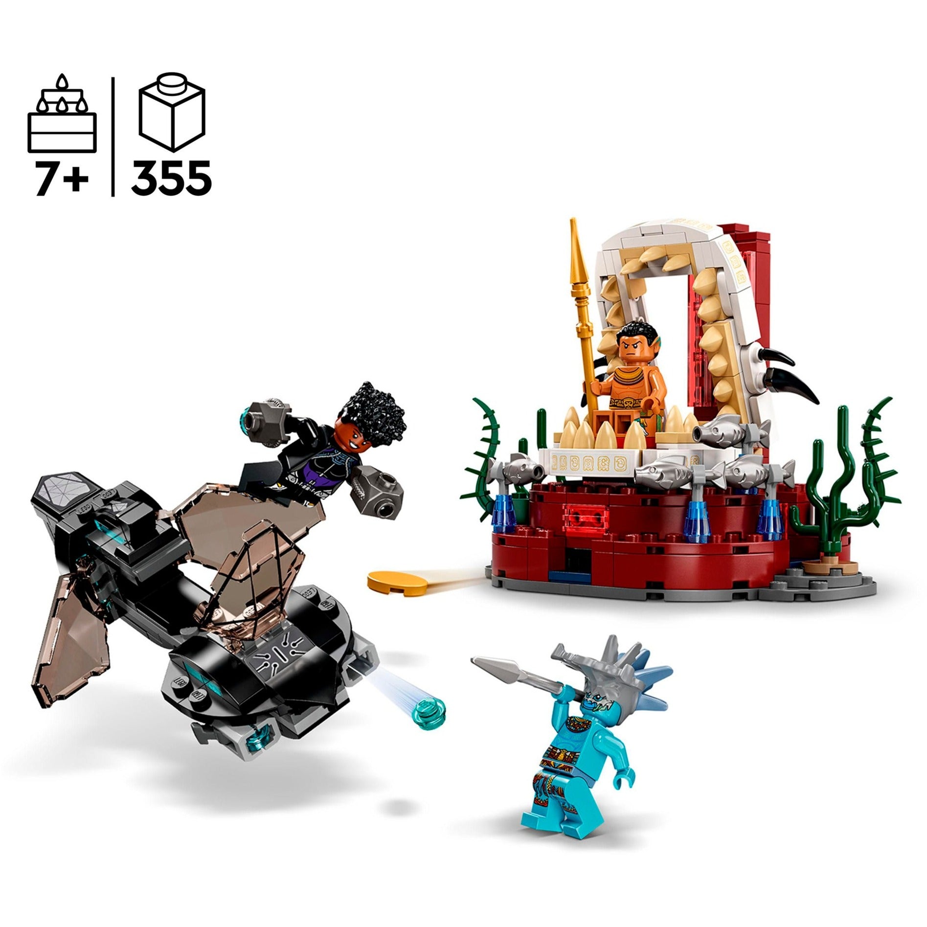 LEGO Marvel Super Heroes 76213 Koning Namor's Troonzaal