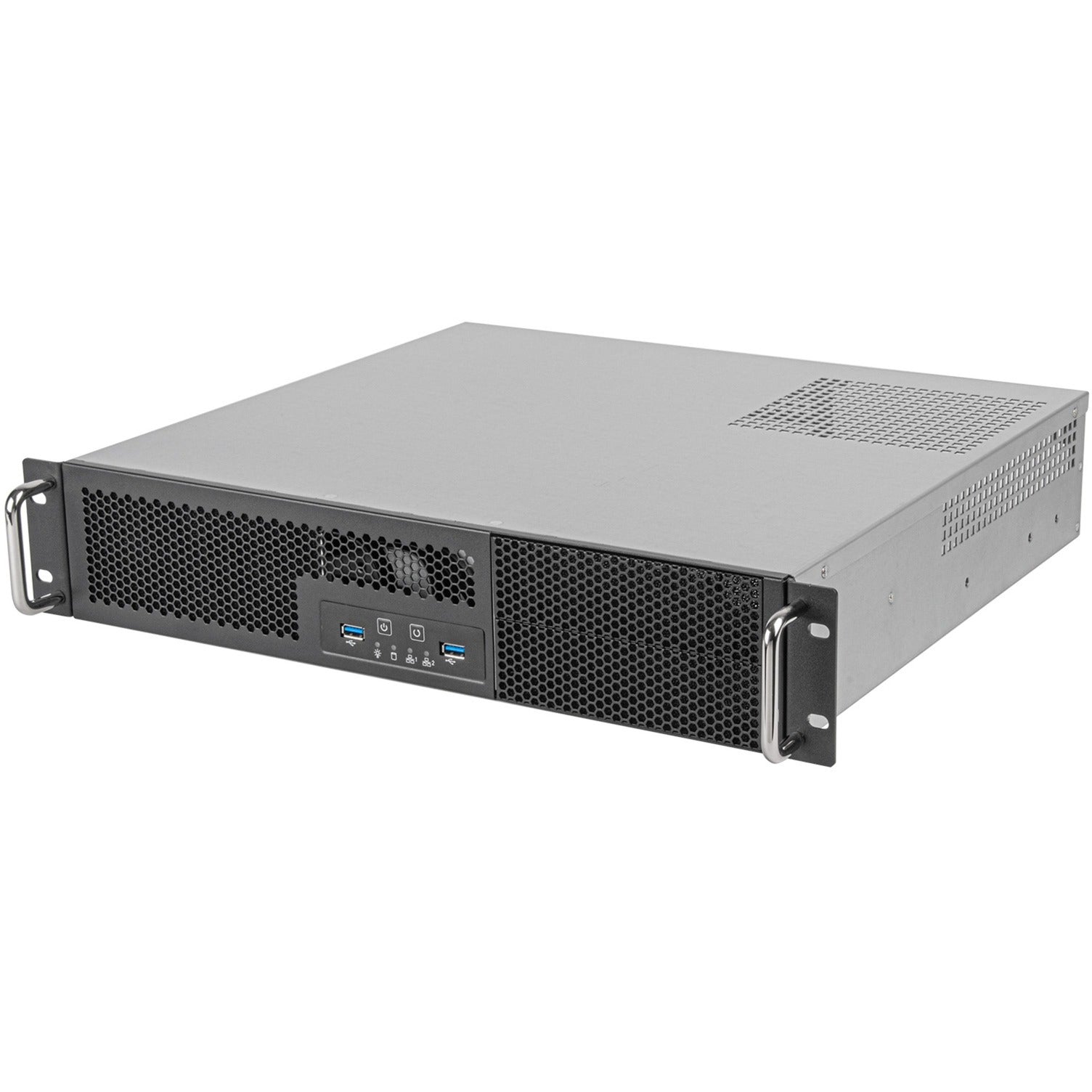 Silverstone rm23-502-mini rack behuizing (grijs zwart)