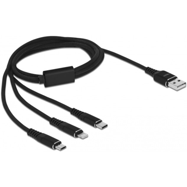DeLOCK DeLOCK USB-oplaadkabel 3 in 1 voor Lightning, micro-USB