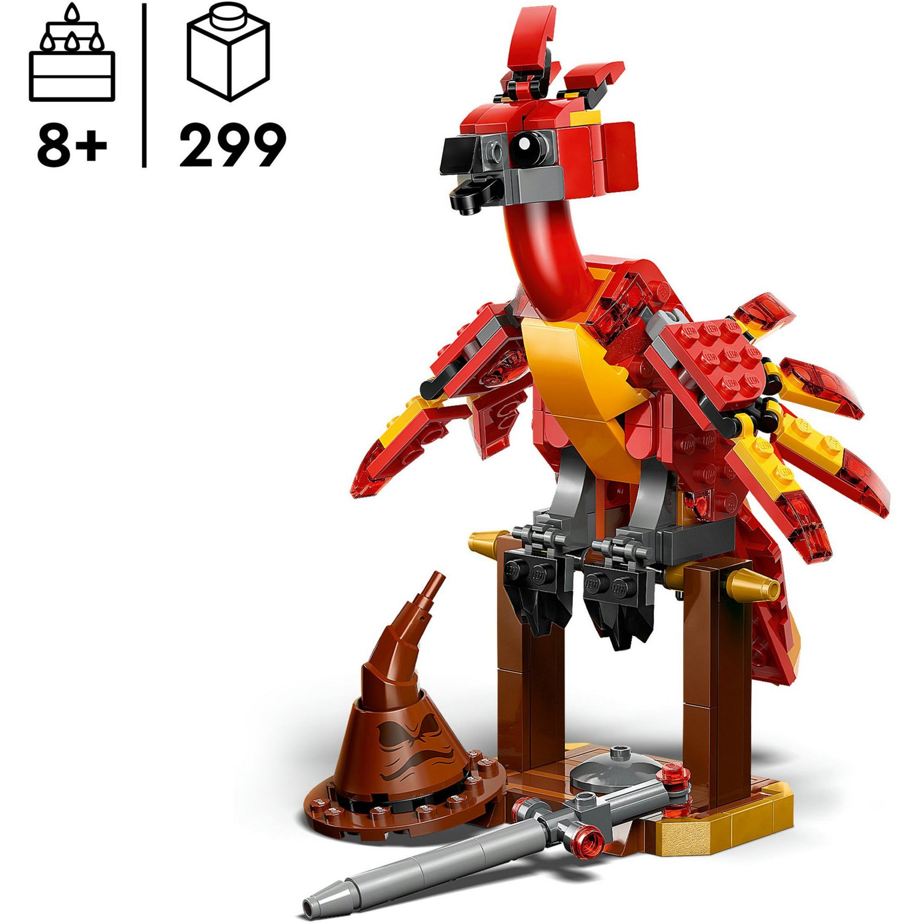Lego 76448 harry potter felix de feniks van perkamentus | 2 stuks
