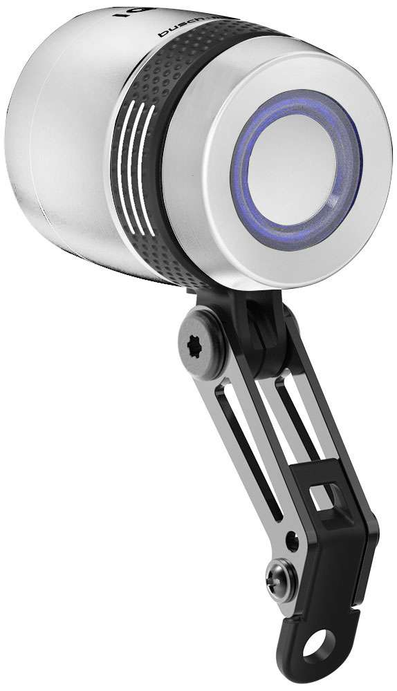 Phare Bumm Lumotec IQ-X 100 lux hub dynamo argent