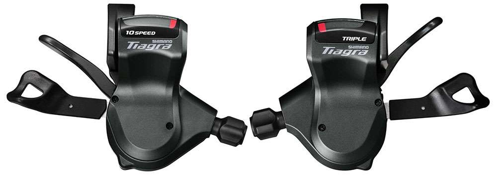 Shimano tiagra sl-4700 3x10-speed flat bar shift lever set