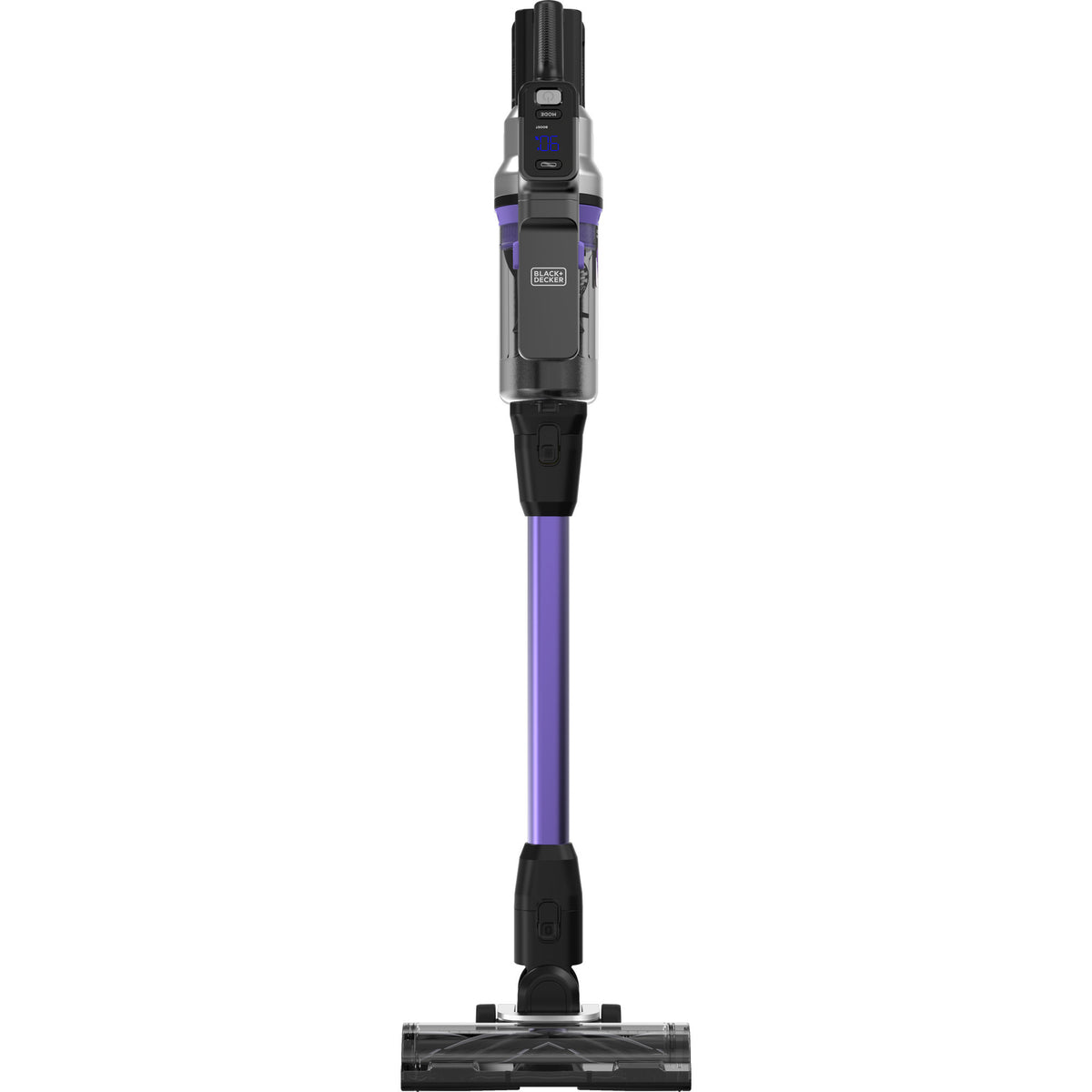 Black+decker 18v 2.5ah 4in1 steelstofzuiger (zwart paars)