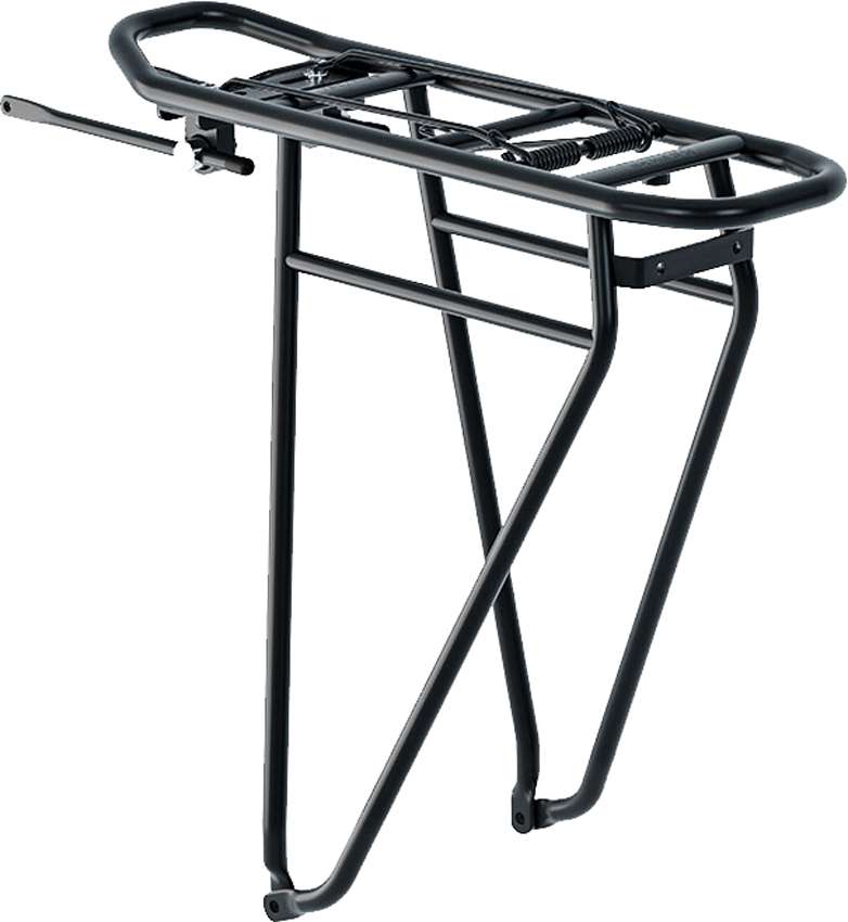 Racktime basic 2.0 tour pannier rack with spring flap 28
