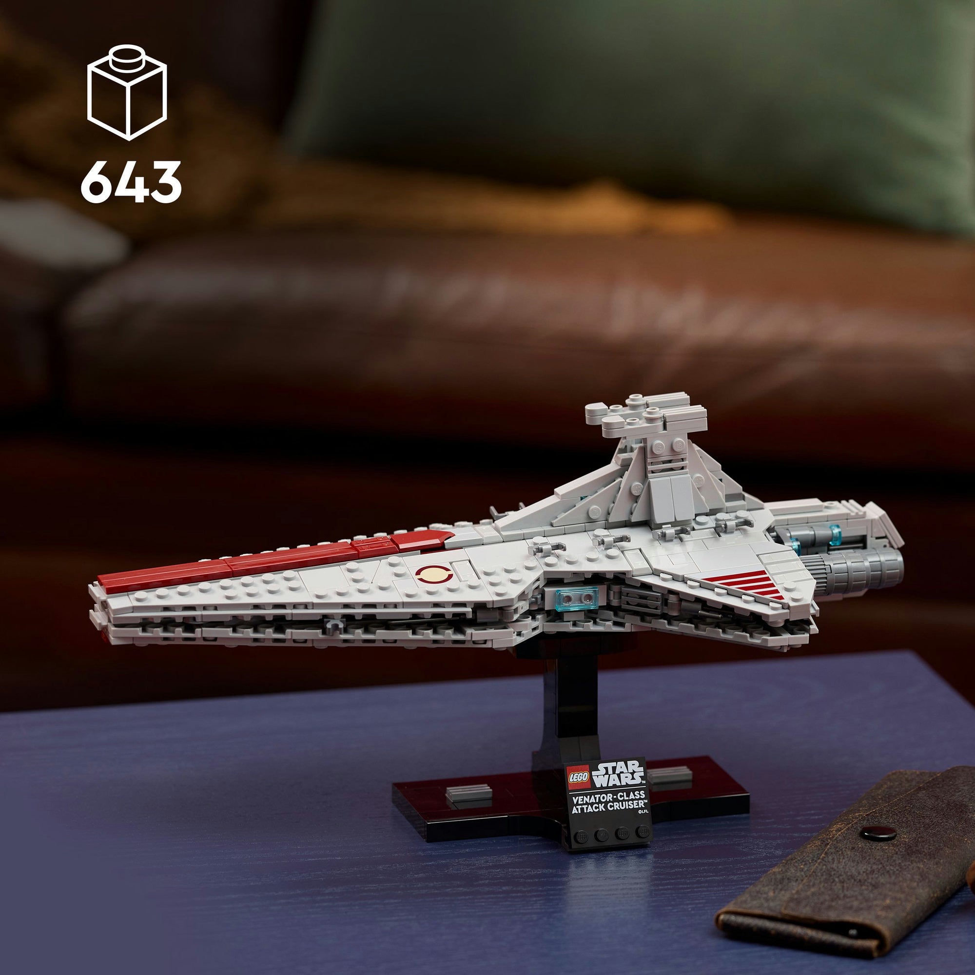 Lego star wars venator-class attack cruiser - bouwpakket voor volwassenen en decoratie - 75441