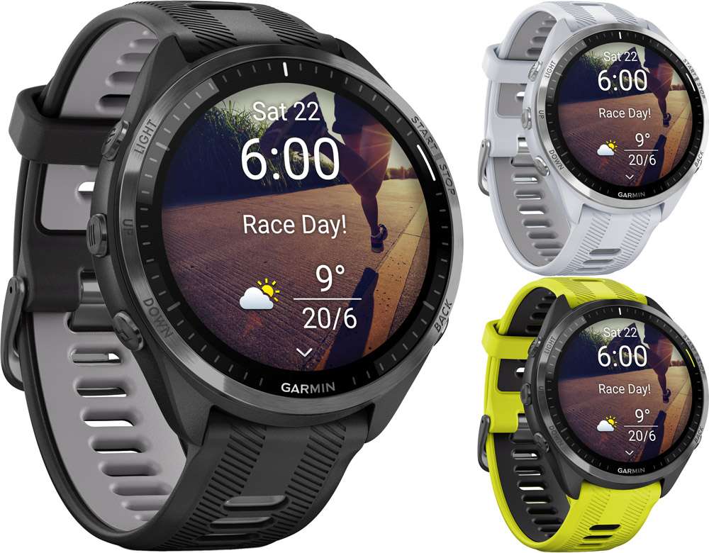 Garmin forerunner 965 - 47mm gps multisport smartwatch