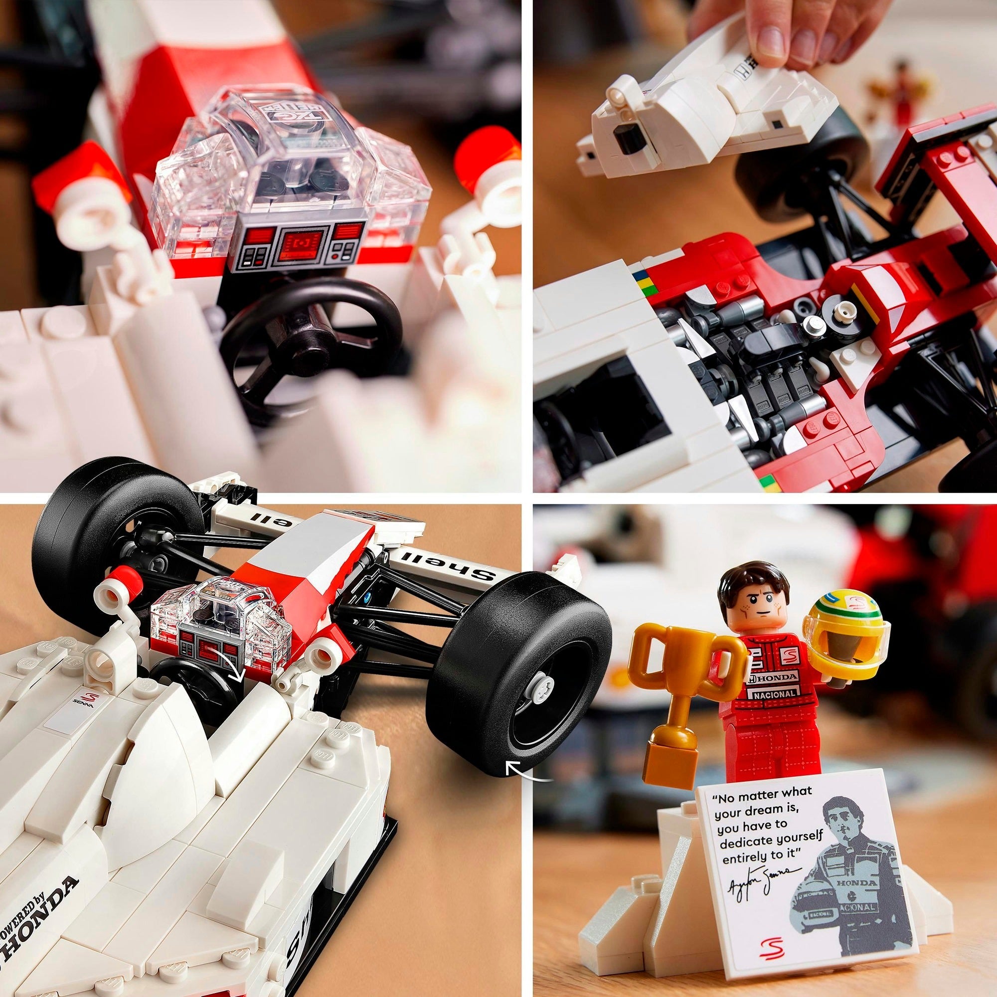 Lego iconen 10330 mclaren mp4 4 en ayrton senna