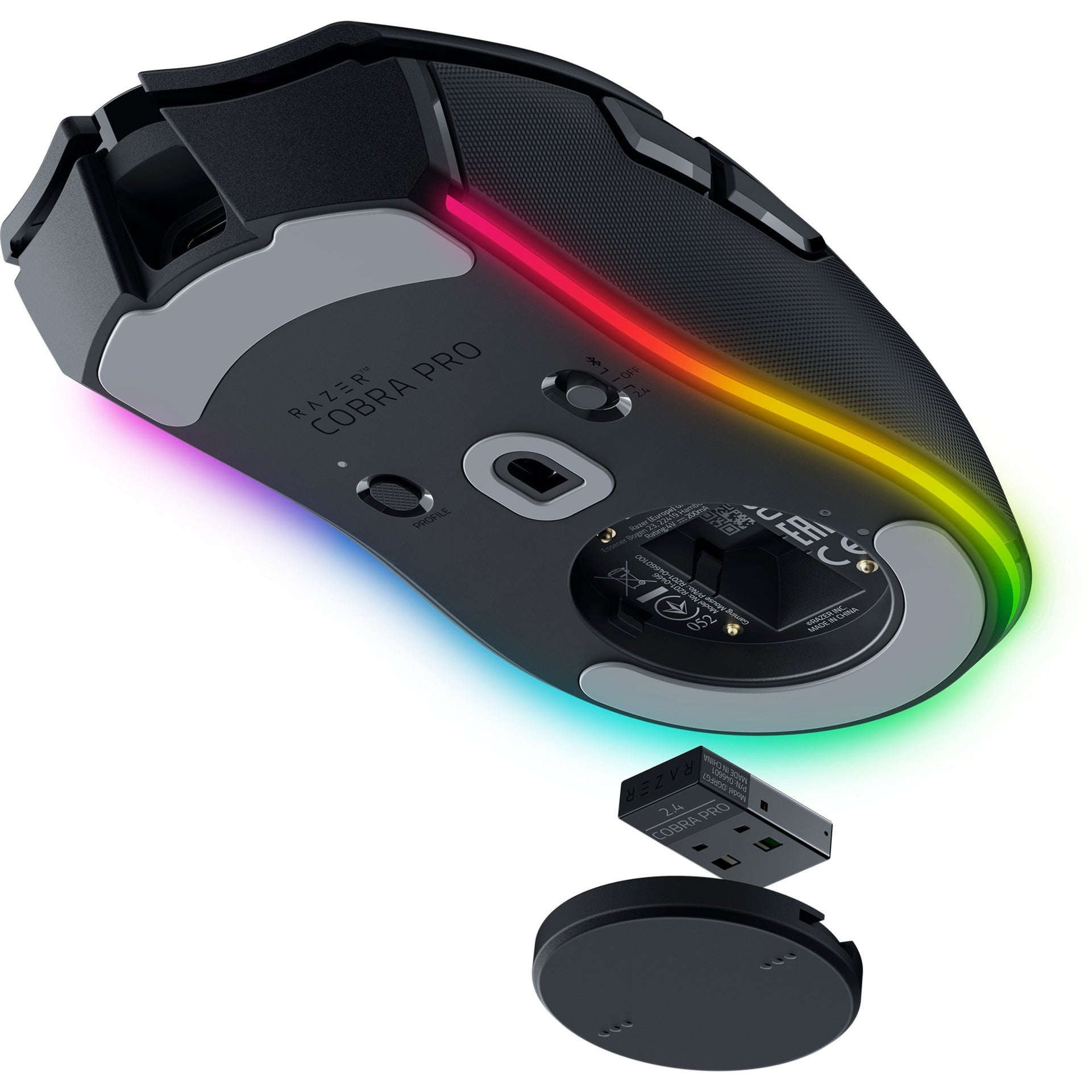 Razer cobra pro gaming muis (zwart, 30.000 dpi, chroma rgb)