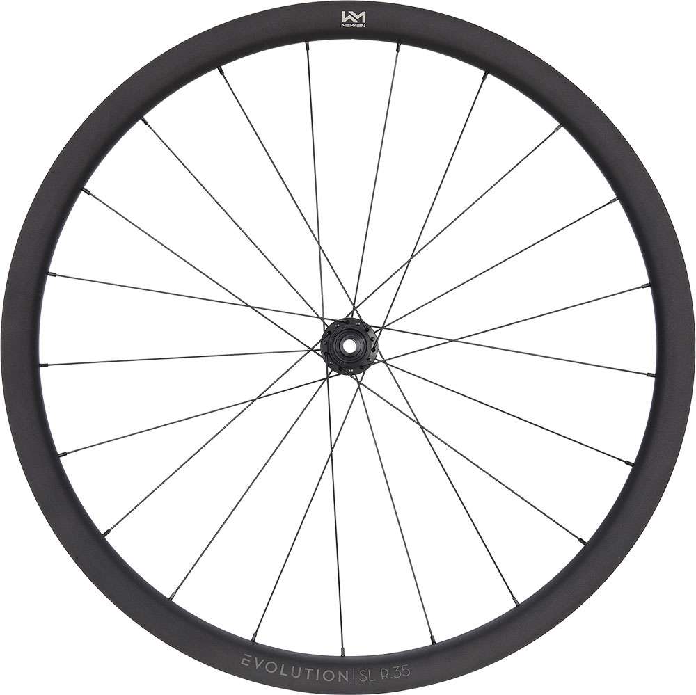 Newmen evolution sl r.35 fade r sj cl 12x100 front wheel