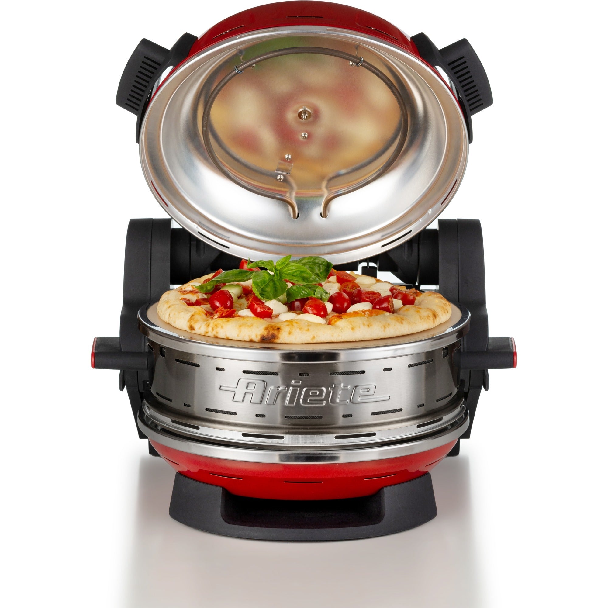 Ariete dubbele pizzaoven 0927 00 (rood)