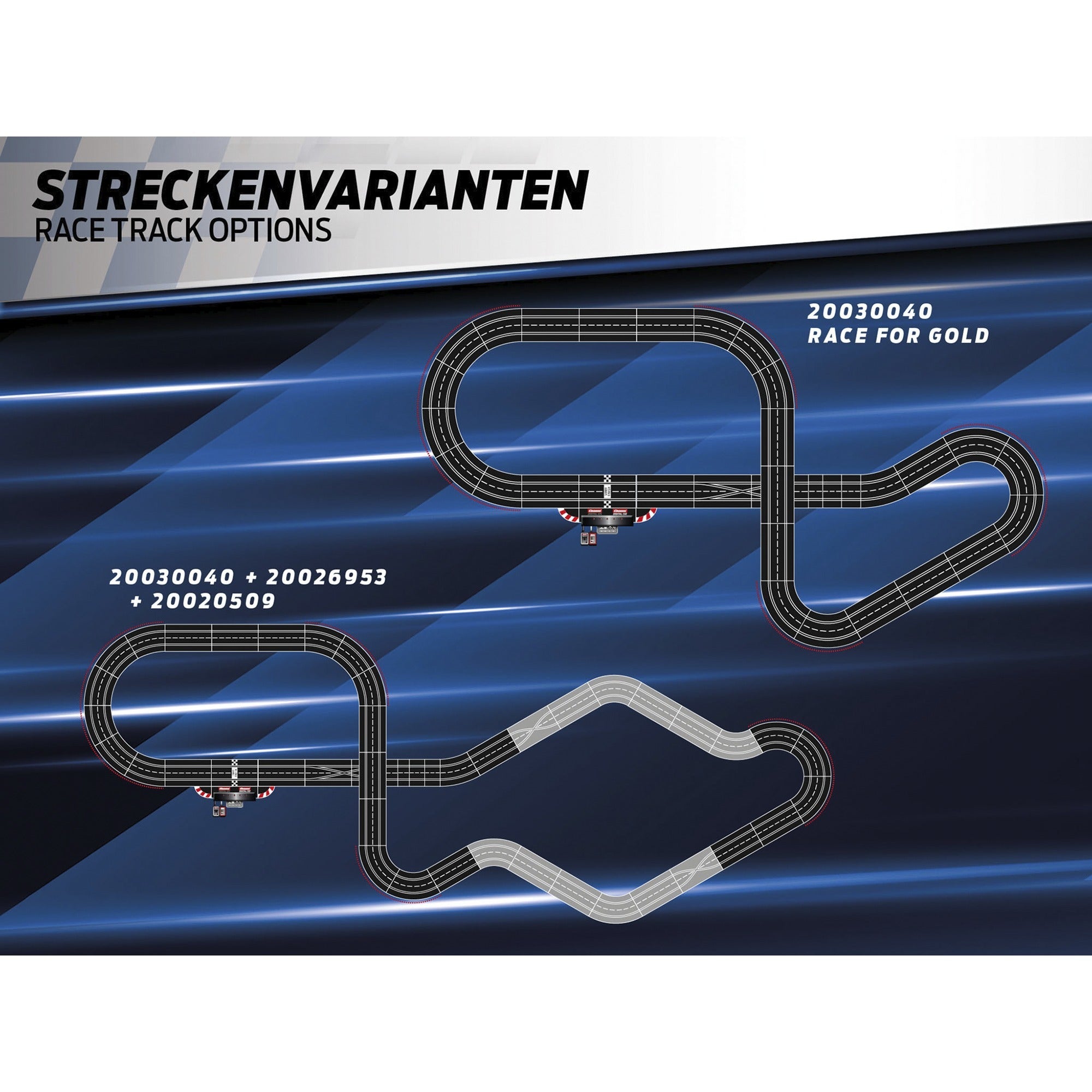 Carrera digital 132 - race for gold racebaan