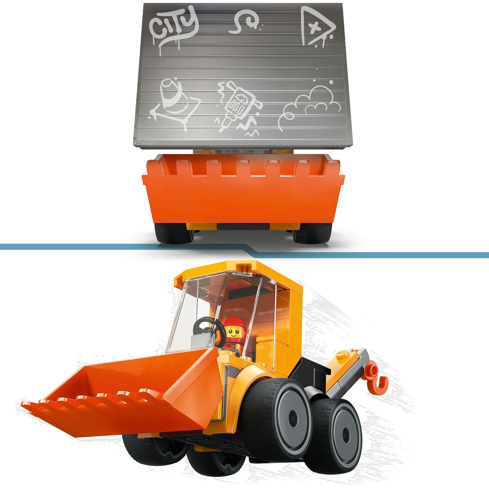 Lego city rides – construction loader - 60483