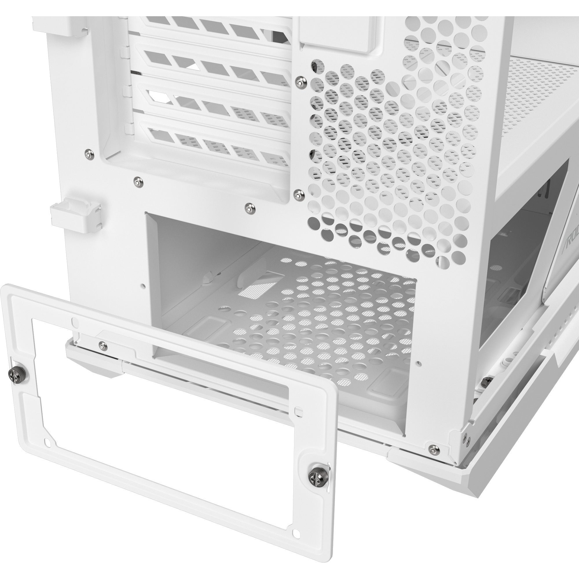 Asus rog strix helios ii gx601s midi tower behuizing (wit | 4x usb-a | 2x usb-c | rgb | tempered glass)