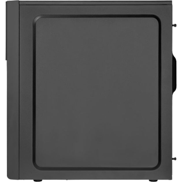 Silverstone sst-ps13b midi tower behuizing (zwart | 2x usb-a)